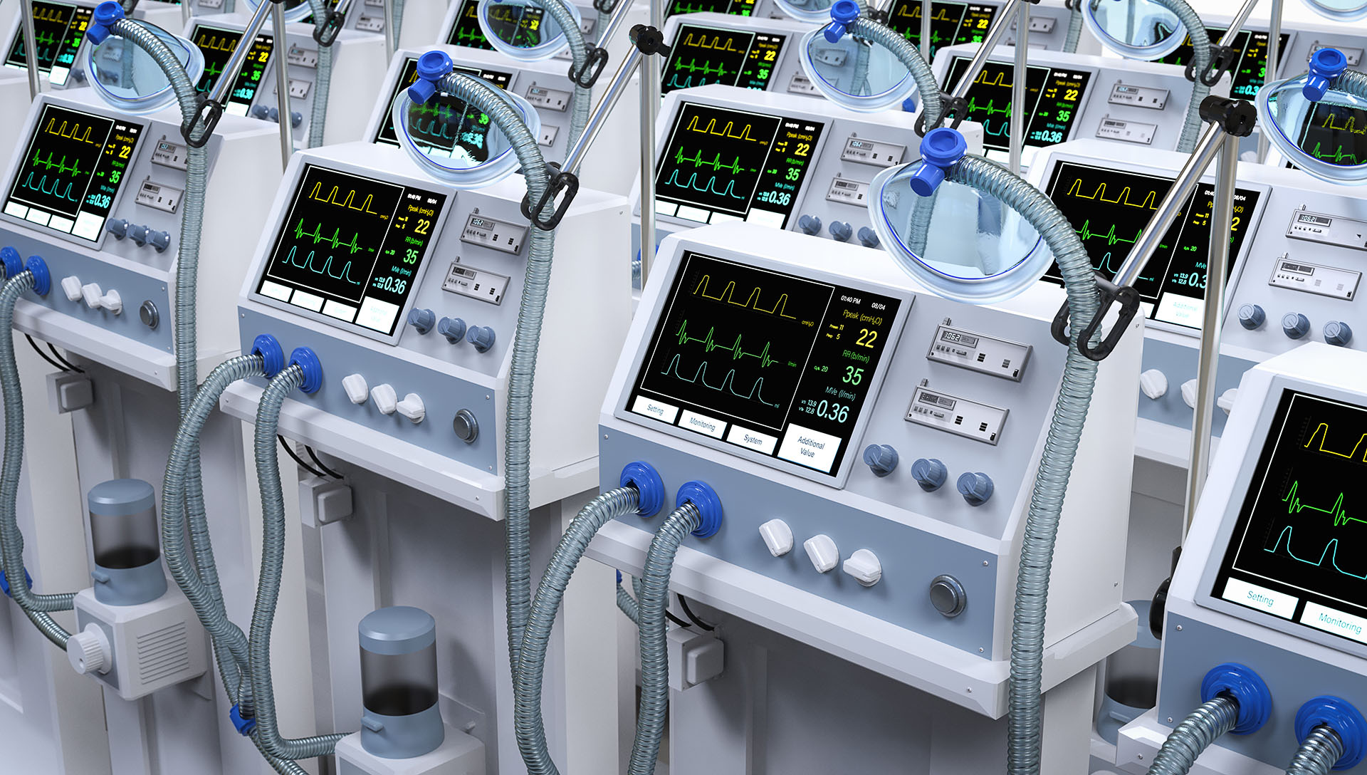 Group of ventilators